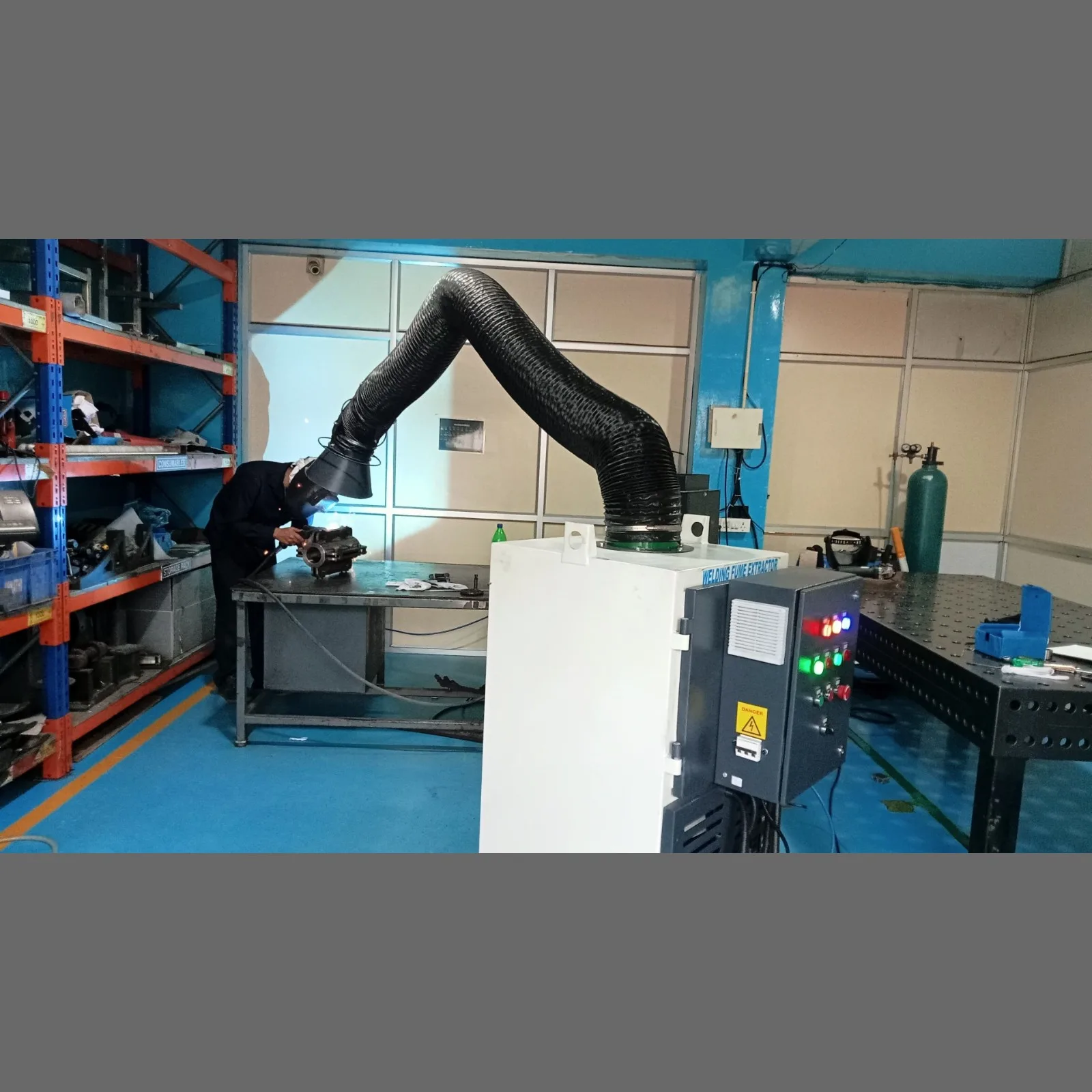 Protect Your Workers from Welding Fumes with Cleantek Fume Filtration Systems